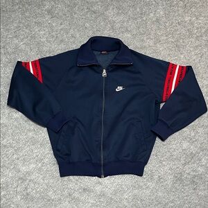 Nike International Track Jacket in Nippon Blue